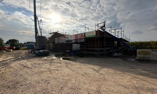 Neubau Gerätehaus im Jahre 2024